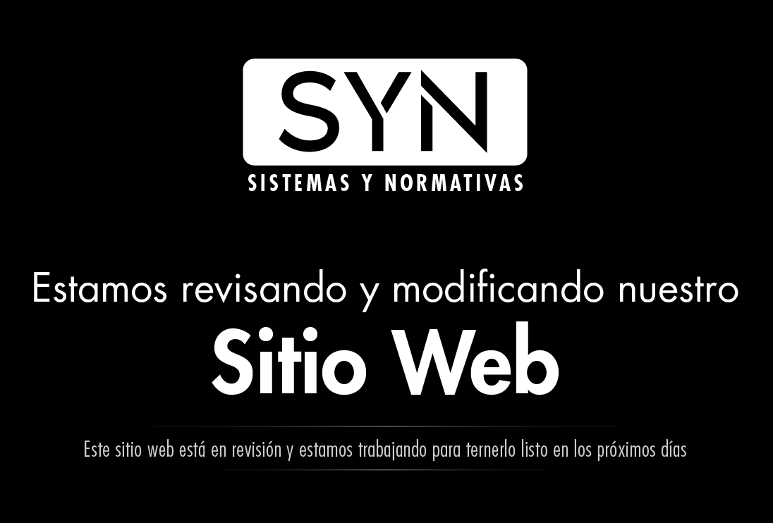 Sitio web en construcción | SYN Sistemas y Normativas